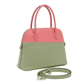 Hermès-Hermes Bolide 27 Handbag in Rose Azalee-Pink