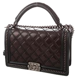 Chanel-Chanel Paris - Saltzburg Boy Bag-Dark brown