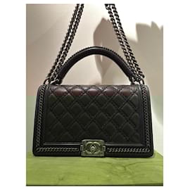 Chanel-Chanel Paris - Saltzburg Boy Bag-Dark brown