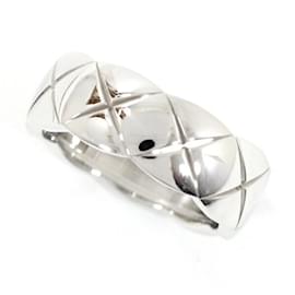Chanel-Chanel Coco Crush Medium White Gold Band Ring-Other