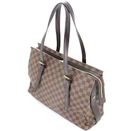 Louis Vuitton-Louis Vuitton Chelsea Damier Tote Shoulder Bag-Other