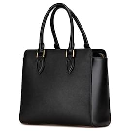 Prada-Prada Saffiano Leather 2WAY Handbag Shoulder Bag-Black