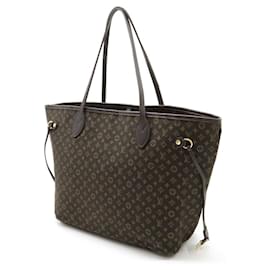 Louis Vuitton-Louis Vuitton Monogram Idylle Neverfull MM Tote Bag-Brown