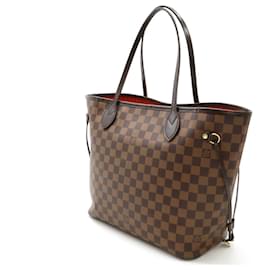 Louis Vuitton-Louis Vuitton Damier Neverfull MM Tote Bag N41358-Brown