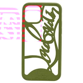 Christian Louboutin-Christian Louboutin iPhone 11 Pro Case Red Rubber-Red