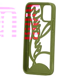 Christian Louboutin-Christian Louboutin iPhone 11 Pro Case Red Rubber-Red