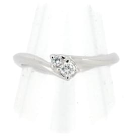 Autre Marque-Pre-owned Pt950 Platinum Diamond Ring Size 8-Other