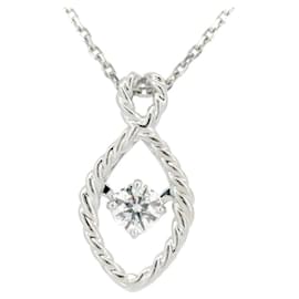 Autre Marque-Monnickendam Diamond Necklace Pt900/Pt850-Other