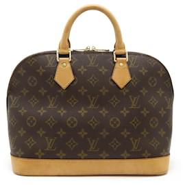 Louis Vuitton-Louis Vuitton Monogram Alma Handbag M51130-Brown