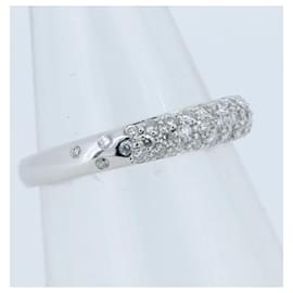 Autre Marque-Star Jewelry Diamond Pave Ring 0.33ct K18WG-White