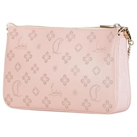 Christian Louboutin-Christian Louboutin Rubira Zip Chain Handbag-Pink