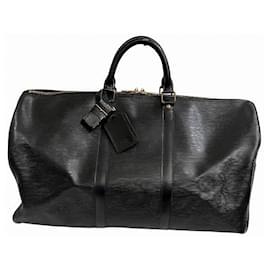 Louis Vuitton-Louis Vuitton Epi Keepall 50 Bag M42962-Black
