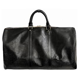 Louis Vuitton-Louis Vuitton Epi Keepall 50 Bag M42962-Black