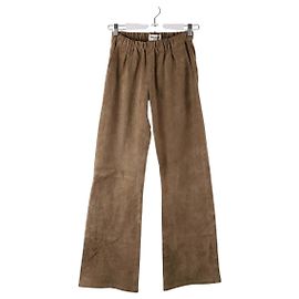 Zadig & Voltaire Weite Wildlederhose Blau