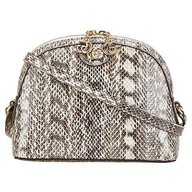 Gucci Python Ophidia Schultertasche 499621 Schwarz