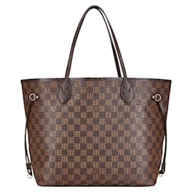 Louis Vuitton-Louis Vuitton Damier Neverfull MM Tote Bag Brown-Brown