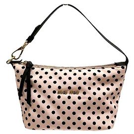 Miu Miu Spirit Nylon Handbag 5NE841 Pink