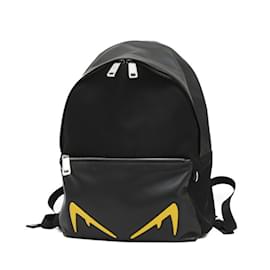 Fendi-Fendi Monster Backpack in Black-Black