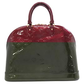 Louis Vuitton-Louis Vuitton Alma-Dark red