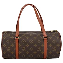 Louis Vuitton-LOUIS VUITTON Monogram Papillon 30 Hand Bag M51385 LV Auth 101267-Monogram
