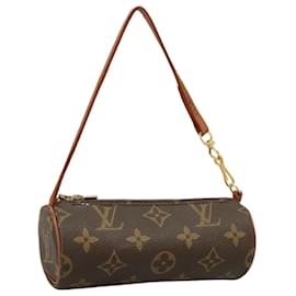 Louis Vuitton-LOUIS VUITTON Monogram Papillon Pouch LV Auth 102362-Monogram
