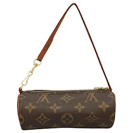 Louis Vuitton-LOUIS VUITTON Monogram Papillon Pouch LV Auth 102362-Monogram