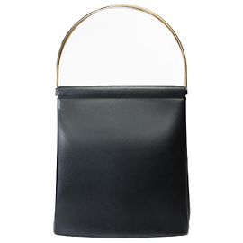CARTIER Trinity Black Leather Bag - 102276 Black