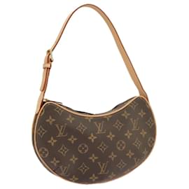 Louis Vuitton-LOUIS VUITTON Monogram Pochette Croissant Shoulder Bag M51510 LV Auth yk15895A-Monogram
