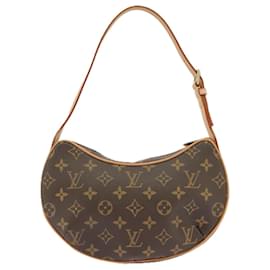 Louis Vuitton-LOUIS VUITTON Monogram Pochette Croissant Shoulder Bag M51510 LV Auth yk15895A-Monogram