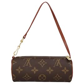 Louis Vuitton-LOUIS VUITTON Monogram Papillon Pouch Pouch LV Auth yk15884-Monogram