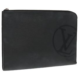 LOUIS VUITTON Epi Pochette Jules GM Sac à main Noir M63519 LV Auth bs20118 Noir