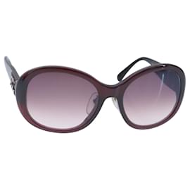 Chanel-Lunettes de soleil CHANEL en plastique marron CC Auth bs20396-Marron