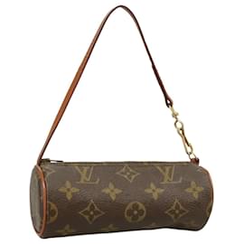 Louis Vuitton-LOUIS VUITTON Monogram Papillon Pouch LV Auth 100641-Monogram