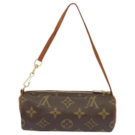 Louis Vuitton-LOUIS VUITTON Monogram Papillon Pouch LV Auth 100596-Monogram