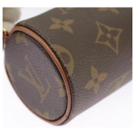 Louis Vuitton-LOUIS VUITTON Monogram Papillon Pouch LV Auth 100966-Monogram