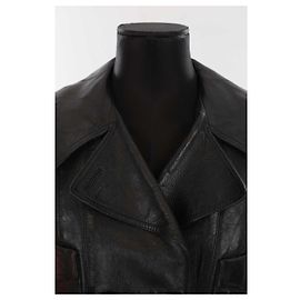 Balenciaga Chaqueta de cuero Negro