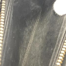 Louis Vuitton-Louis Vuitton Long Wallet Monogram Eclipse Portefeuille Brazza M61697-Black