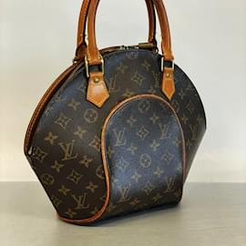 Louis Vuitton-Louis Vuitton Monogram Ellipse PM Handbag-Brown