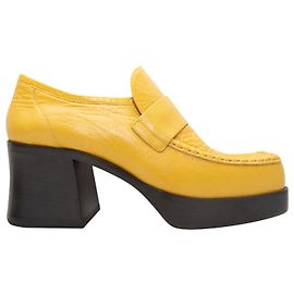 MARNI Bailarinas T.EU 39 Cuero Amarillo