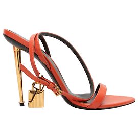TOM FORD Sandals T.EU 38 Leather Orange