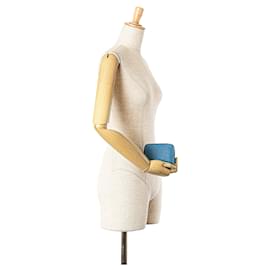 Louis Vuitton-LOUIS VUITTON Purses, wallets & cases T.  Leather-Blue