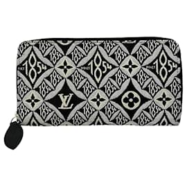 Louis Vuitton-Louis Vuitton Jacquard Zippy Wallet M80324-Grey