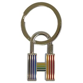 Hermès-Hermes Metal H Cadena Keychain-Multiple colors