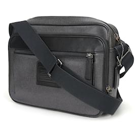 Coach-Coach F71409 PVC Leather Shoulder Bag-Black