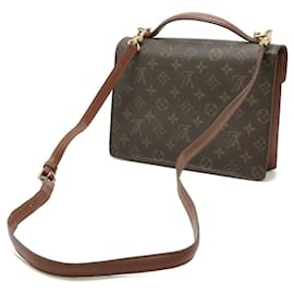 Louis Vuitton-Louis Vuitton Monogram Monceau 26 Handbag-Brown