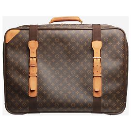 Louis Vuitton Brown Monogram Satellite 60 suitcase Brown