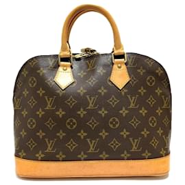 Louis Vuitton-Louis Vuitton Alma Handbag M51130-Brown