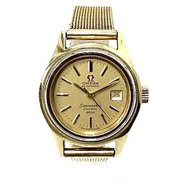 Omega Seamaster Cosmic 2000 Hand-Wind Watch Golden