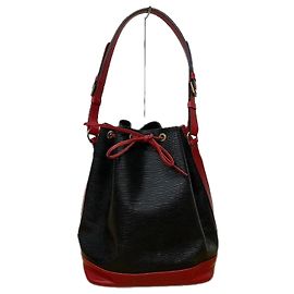 Louis Vuitton Epi Noe Bicolor Shoulder Bag M44017 Red