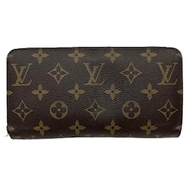 Louis Vuitton-Louis Vuitton Monogram Zippy Wallet M41895-Brown